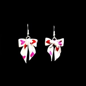 Valentine's Day Bow Earrings Collection